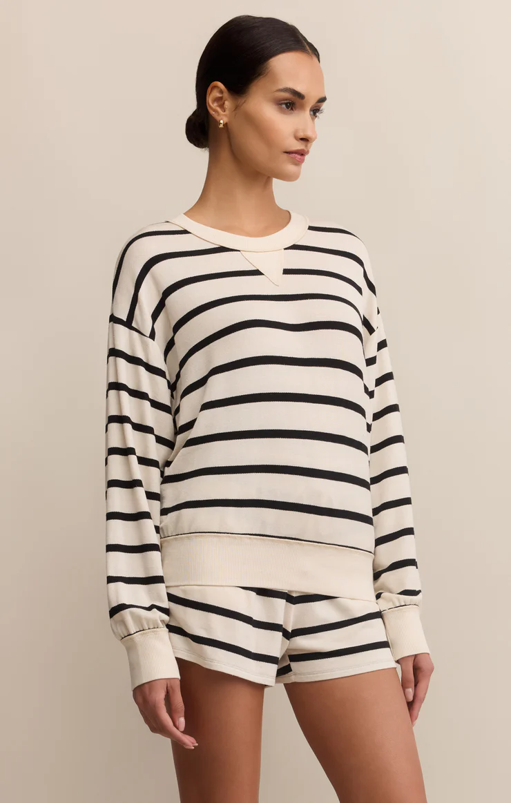 ZSUPPLY Stand Out Striped Sweatshirt