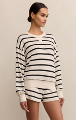 Load image into Gallery viewer, ZSUPPLY Stand Out Striped Sweatshirt
