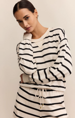 Load image into Gallery viewer, ZSUPPLY Stand Out Striped Sweatshirt
