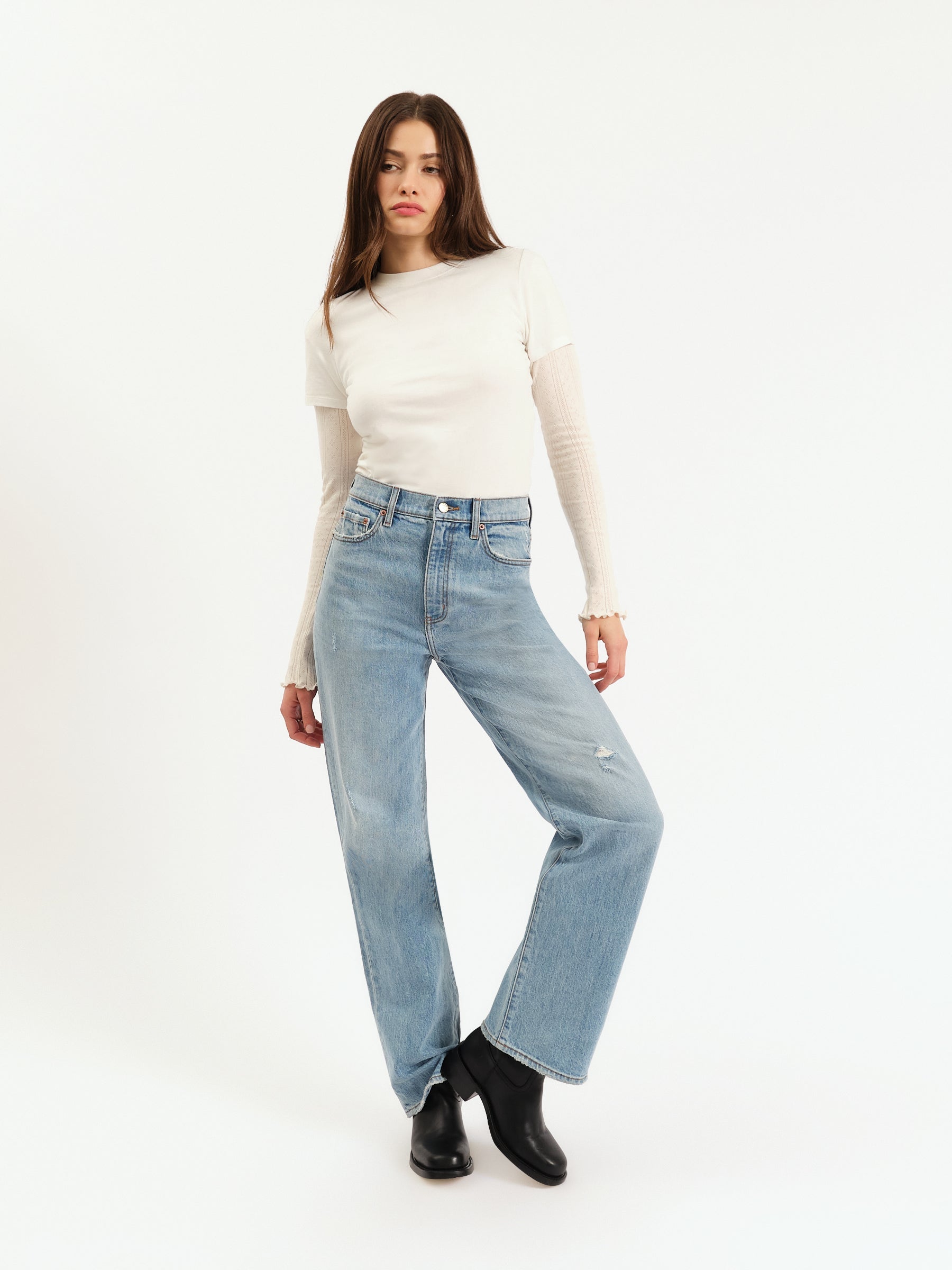 DAZE City Straight-High Rise Straight Leg