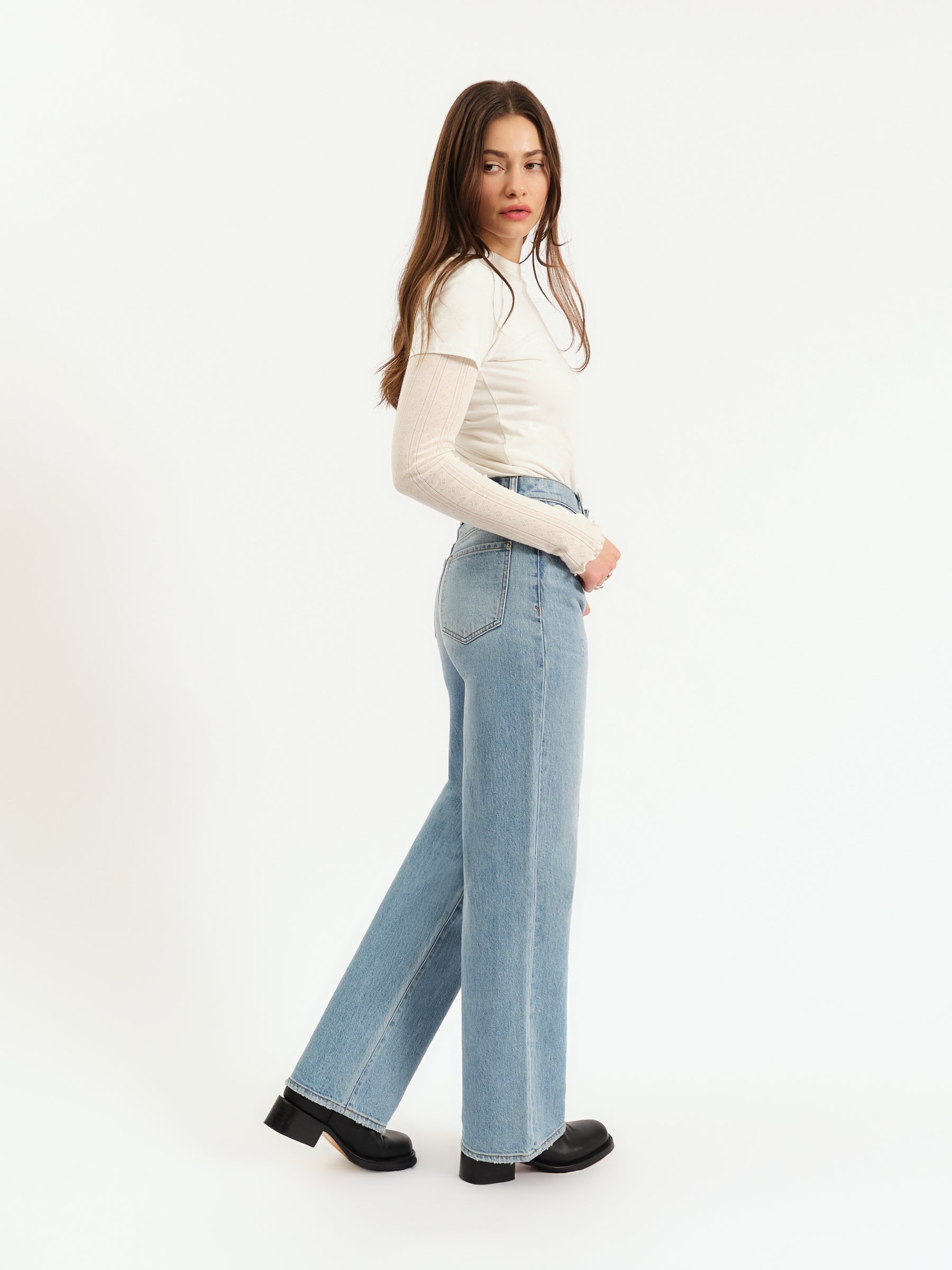 DAZE City Straight-High Rise Straight Leg