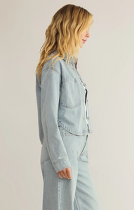 ZSUPPLY All Day Cropped Denim Jacket