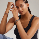 Load image into Gallery viewer, PILGRIM Indie Bracelet Solid Black
