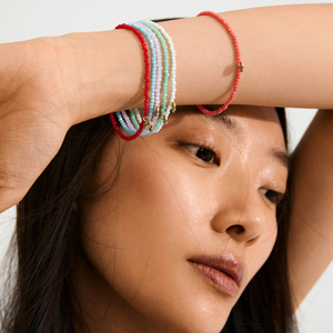 PILGRIM Indie Bracelet Solid White