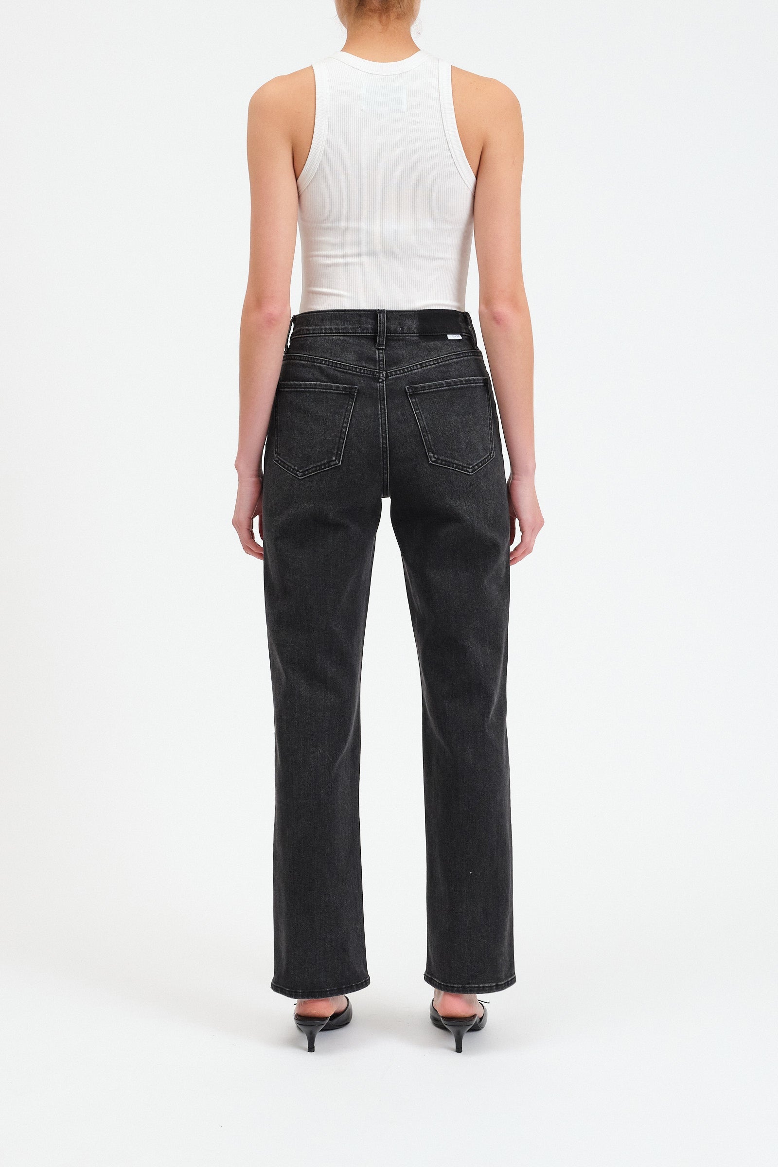 DAZE Sundaze High Rise Straight Leg Jean