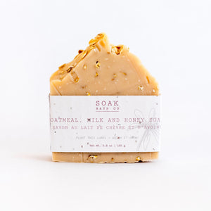 SOAK Oatmeal, Milk, and Honey Bar Soap