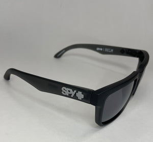 SPY Helm Matte Translucent Black- Happy Grey Black Mirror