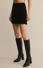 Load image into Gallery viewer, ZSUPPLY Ciera Suede Mini Skirt

