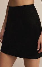 Load image into Gallery viewer, ZSUPPLY Ciera Suede Mini Skirt
