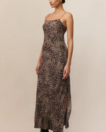 Load image into Gallery viewer, ZSUPPLY Cielo Leopard Midi Dress
