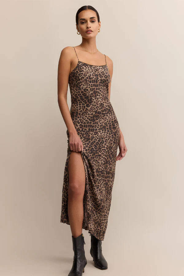 knee length dresses for ladies Z Supply Spellbound Mesh Midi Dress main image 1