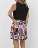 Load image into Gallery viewer, SAGE THE LABEL Troubleshooter Button Front Crop Top
