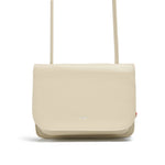 Load image into Gallery viewer, Cream coloured vegan leather crossbody bag. 
