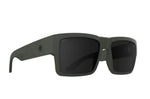 Load image into Gallery viewer, Sunglasses with dark lenses and an olive frame on a white background
