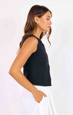 Load image into Gallery viewer, SAGE THE LABEL Purpose Button Tank
