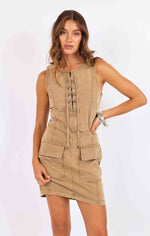 Load image into Gallery viewer, SAGE THE LABEL Highline Mini Dress
