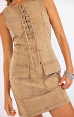 Load image into Gallery viewer, SAGE THE LABEL Highline Mini Dress

