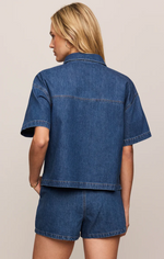 Load image into Gallery viewer, ZSUPPLY Everyday Denim Button Up
