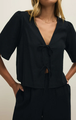 Load image into Gallery viewer, ZSUPPLY La Belle Linen Top
