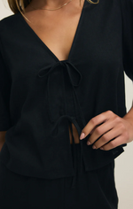 Load image into Gallery viewer, ZSUPPLY La Belle Linen Top
