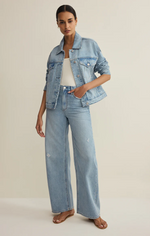 Load image into Gallery viewer, ZSUPPLY Remi High Rise Bowed Wide Leg Jeans
