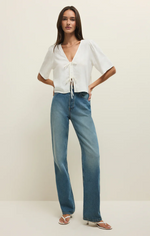 Load image into Gallery viewer, ZSUPPLY La Belle Linen Top
