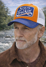 Load image into Gallery viewer, NORTHBOUND Keep On Truckin' Trucker Hat
