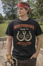 Load image into Gallery viewer, NORTHBOUND Work Hard, Get Lucky T-Shirt
