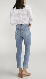 SILVER JEANS Isbister Ankle Straight Leg Jean