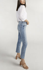 SILVER JEANS Isbister Ankle Straight Leg Jean