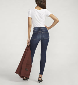SILVER JEANS Infinite Fit Mid Rise Skinny - Indigo