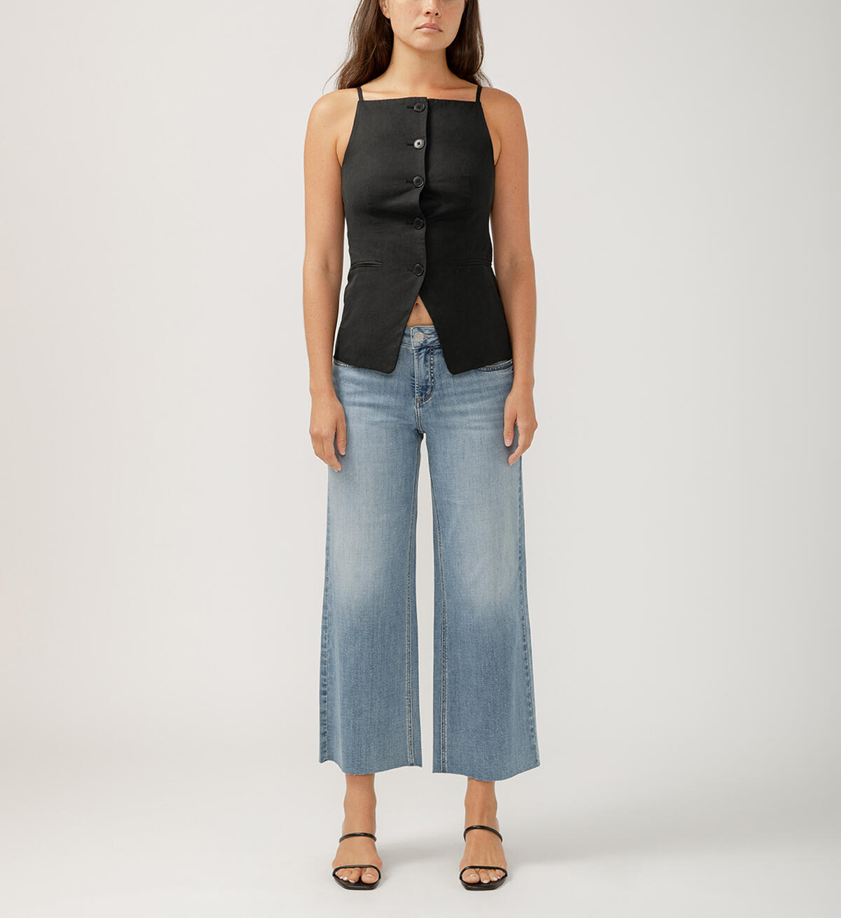 SILVER JEANS Suki Ankle Wide Leg