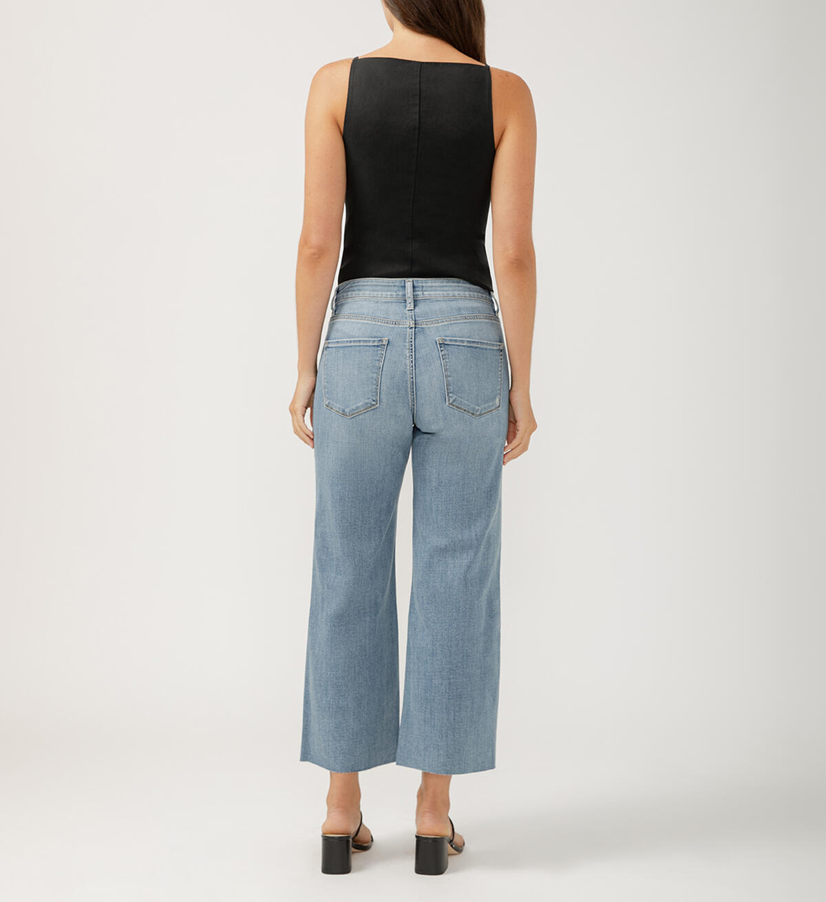 SILVER JEANS Suki Ankle Wide Leg