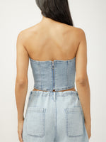 Load image into Gallery viewer, SILVER JEANS Denim Corset

