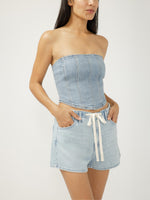 Load image into Gallery viewer, SILVER JEANS Denim Corset

