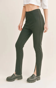 SAGE THE LABEL Evening Cocktail Front Slit Pant