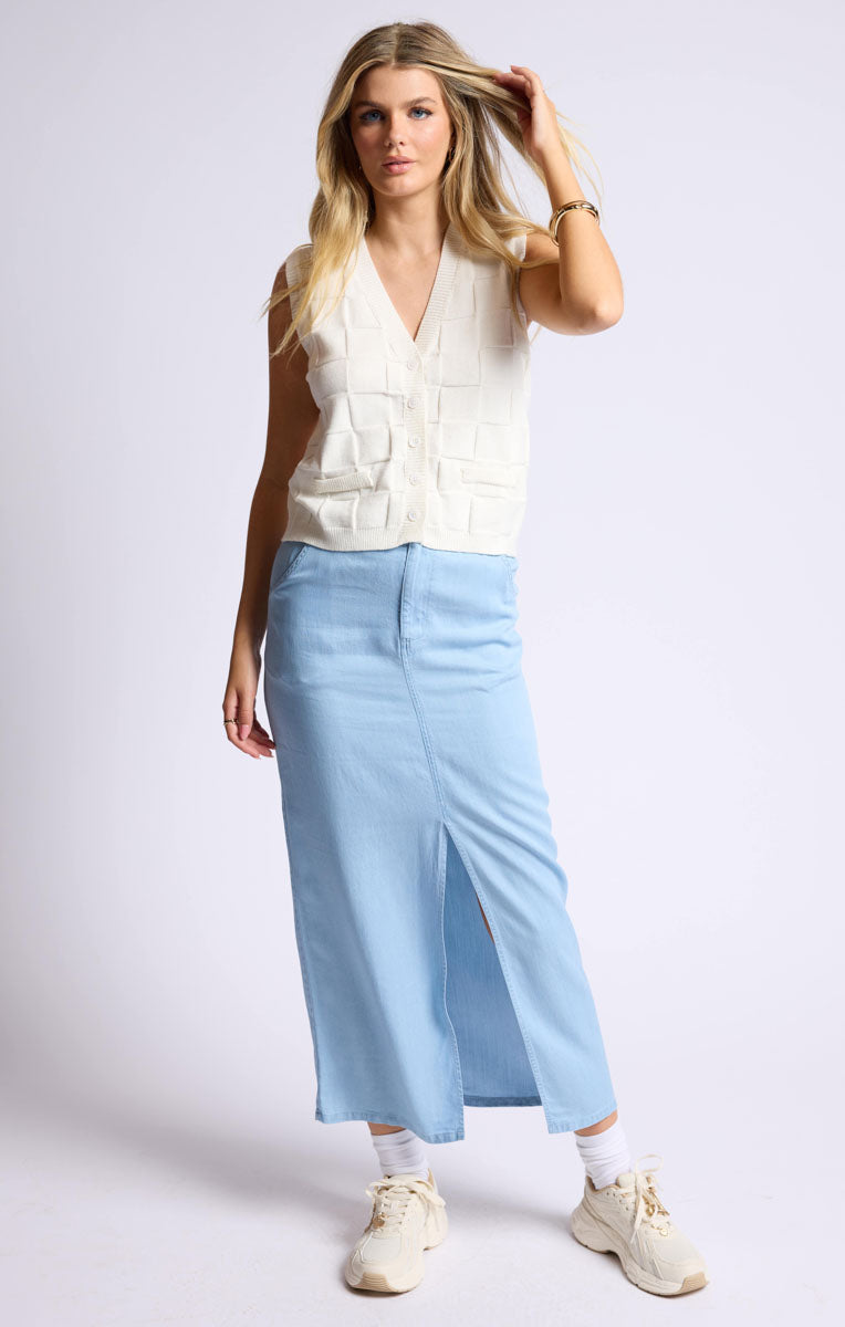 SAGE THE LABEL To Do List Column Skirt