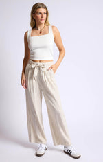 Load image into Gallery viewer, SAGE THE LABEL Baked Goods Belted Crop Pant
