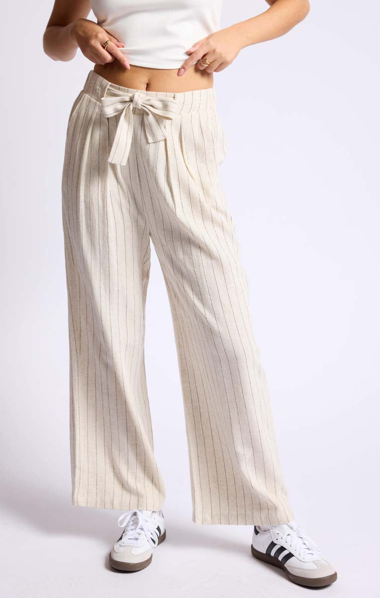 SAGE THE LABEL Baked Goods Belted Crop Pant