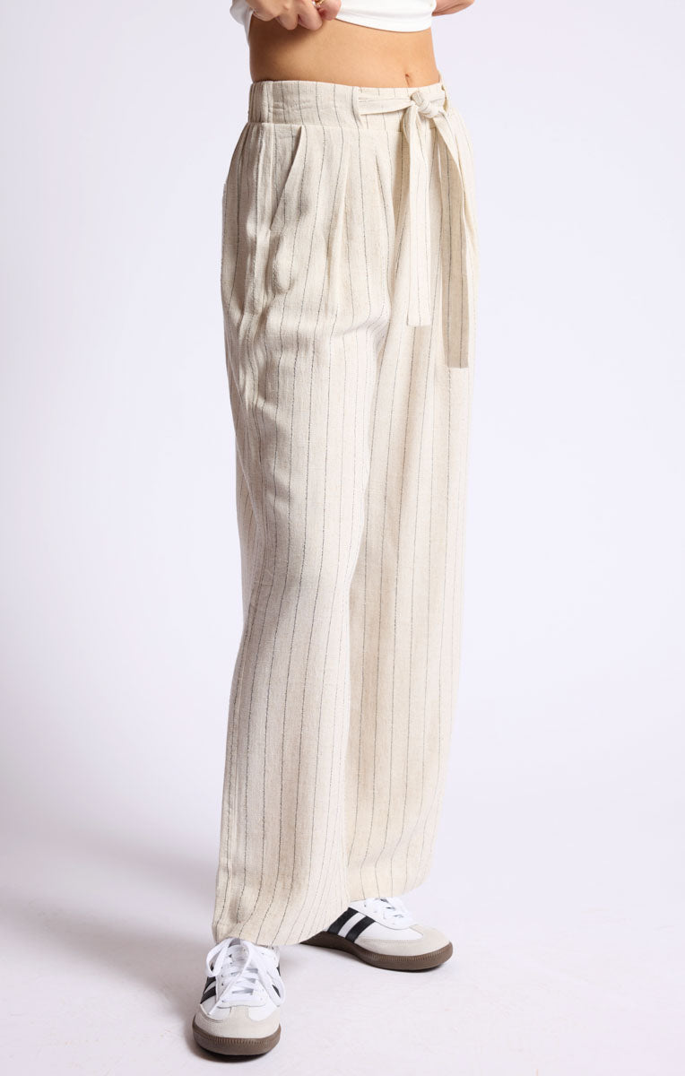 SAGE THE LABEL Baked Goods Belted Crop Pant
