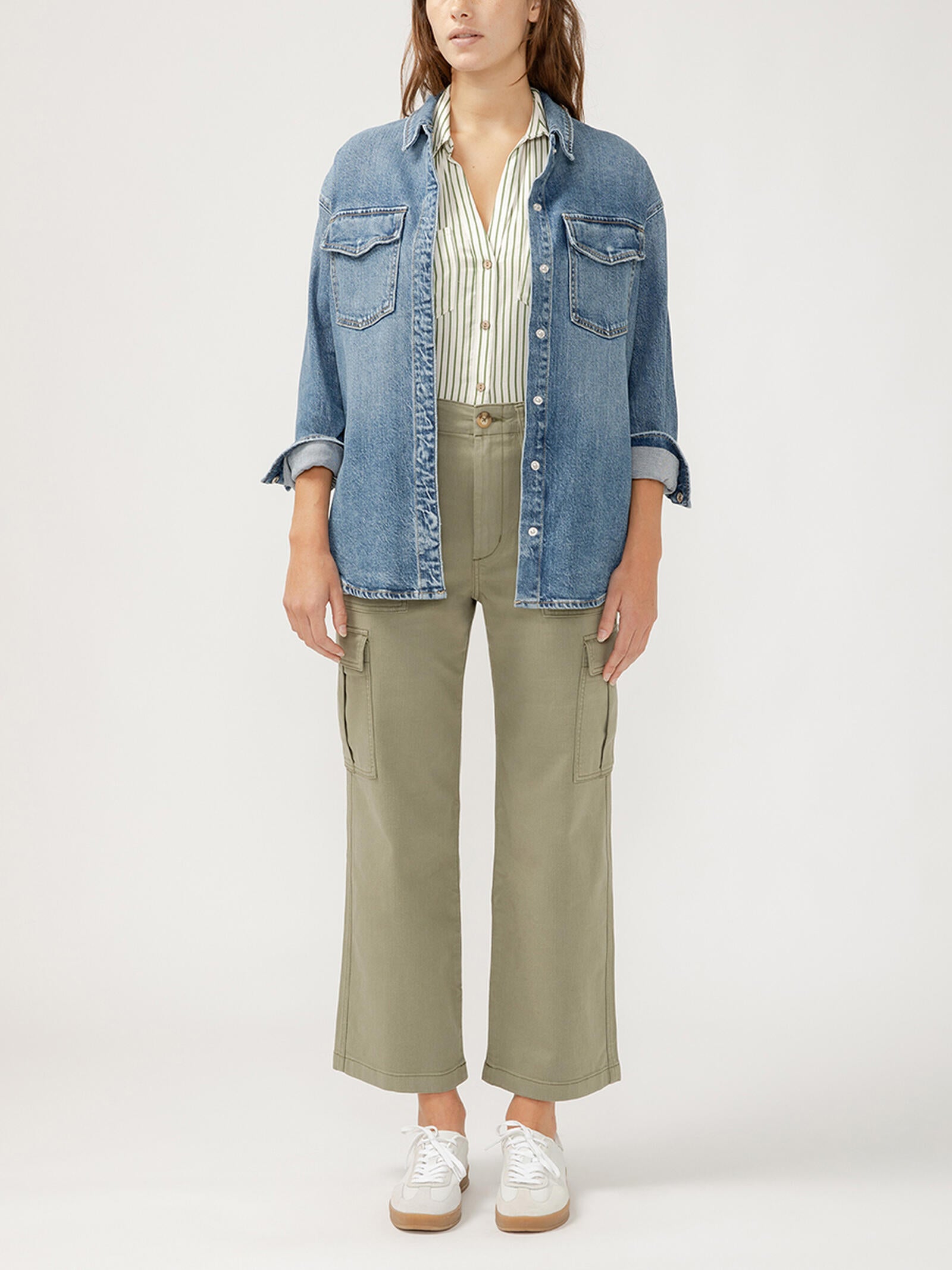 SILVER JEANS Shirt Jacket