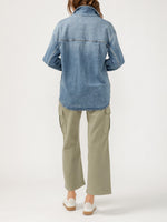 Load image into Gallery viewer, SILVER JEANS Shirt Jacket
