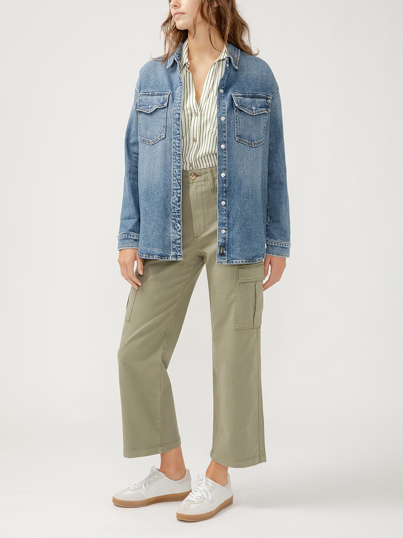 SILVER JEANS Shirt Jacket