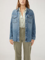 Load image into Gallery viewer, SILVER JEANS Shirt Jacket
