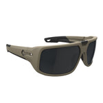 Load image into Gallery viewer, Grey framed spy sunglasses with grey lens. 
