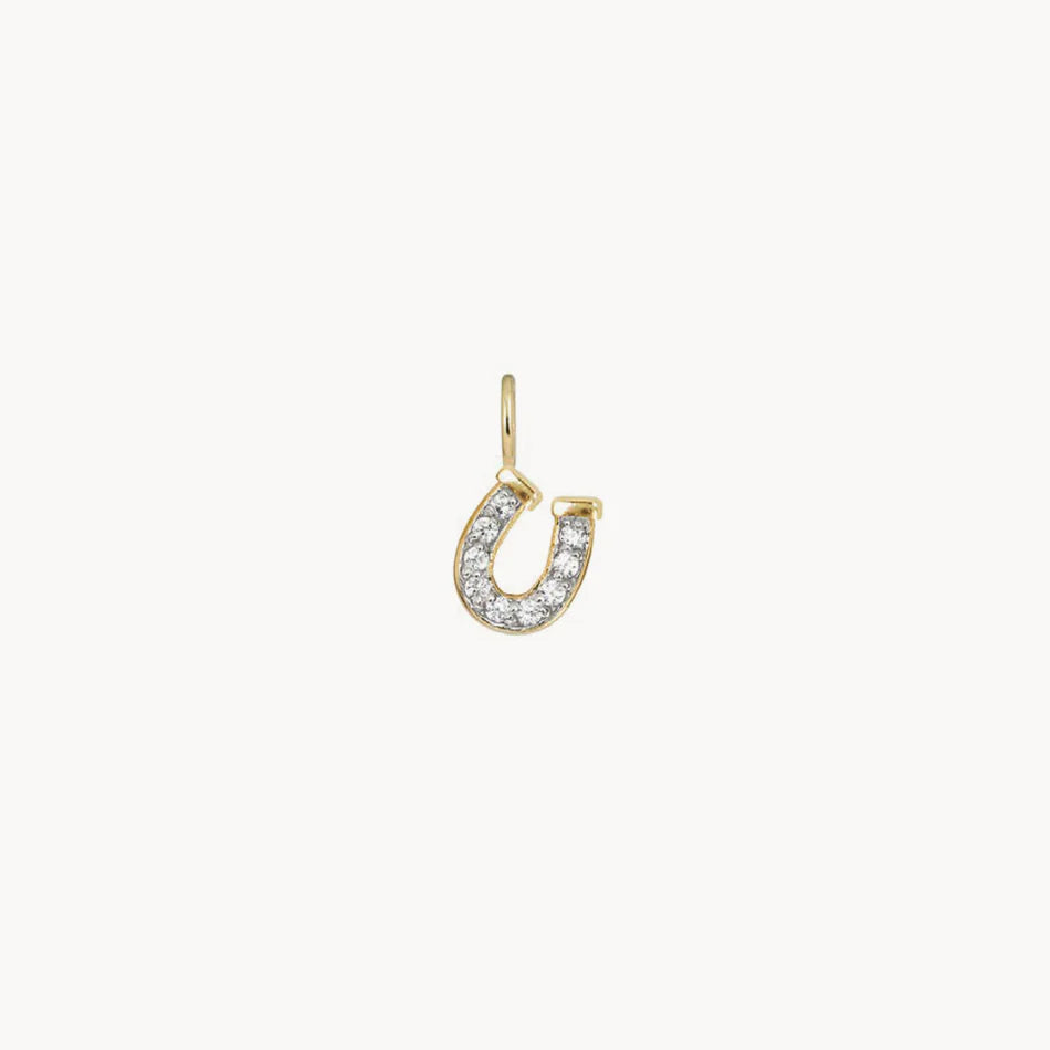 HILLBERG & BERK Mini Horseshoe Charm