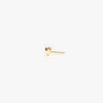 Load image into Gallery viewer, HILLBERG &amp; BERK Mini Metal Heart Stud Earring
