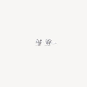 HILLBERG & BERK Mini Heart Sparkle Studs