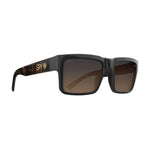 Load image into Gallery viewer, Black sunglasses with tortoiseshell accents on a white background
