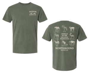 NORTHBOUND Animals of the Canadian Wilderness Tee